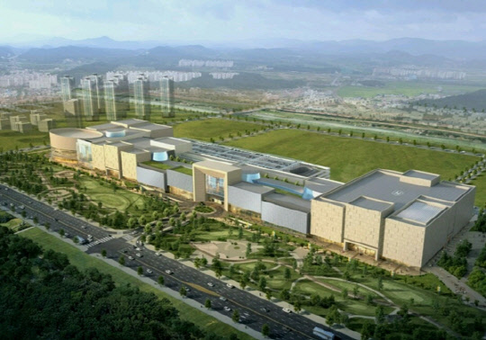 내년 상반기 오픈 예정인 스타필드 고양 조감도.  각사 제공